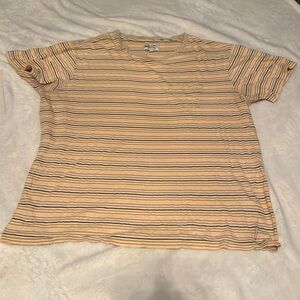 Banks Journal striped pocket T-shirt